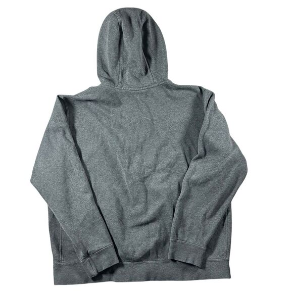 Nike Sportswear Club Fleece Hoodie Mens Large Full Zip Sweatshirt Gray BV2645071 - Picture 4 of 11